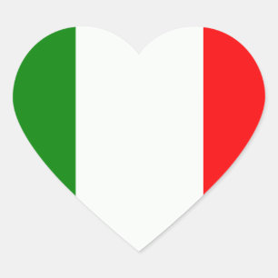italië hart sticker