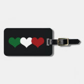 Italië Heart Bagagelabel (Voorkant horizontaal)