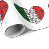 Italië Heart Cadeaupapier (Rol Hoek)