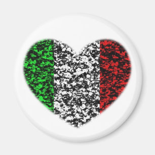 Italië Heart Magneet