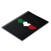 Italië Heart Notitieboek (Linkerzijde)