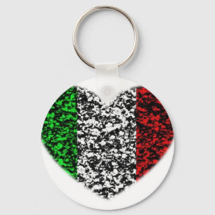 Italië Heart Sleutelhanger