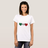 Italië Heart T-shirt (Voorkant volledig)
