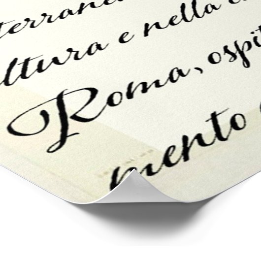 Italië, Helderkleurige woningen, Vintage-reis Poster (Hoek)