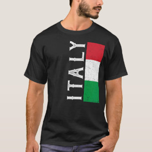 Italië Heritage Pride Country Support Italiaanse v T-shirt