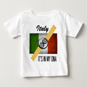 Italië Het is in mijn DNA Molecule Italiaanse vla