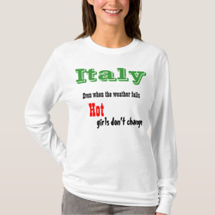 Italië hete meisjes t-shirts