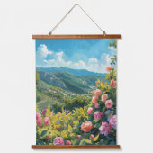 Italië Heuvelland Hangend Wandkleed (Voorkant)