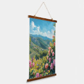 Italië Heuvelland Hangend Wandkleed (Gebogen)