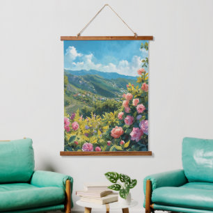 Italië Heuvelland Hangend Wandkleed