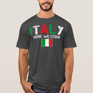 Italië Hier komen we overeen met Italiaanse famili T-shirt