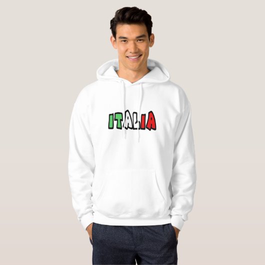 Italië Hoodie (Voorkant volledig)
