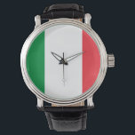 Italië Horloge<br><div class="desc">Vlag van Italië</div>