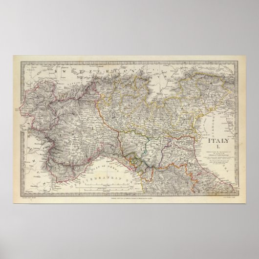 Italië I Poster (Voorkant)