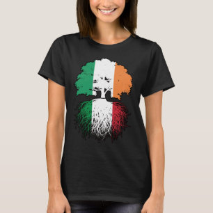 Italië - Ierse vlag - boomkorren T-shirt
