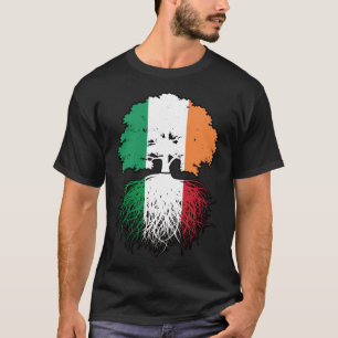 Italië - Ierse vlag - boomkorren T-shirt