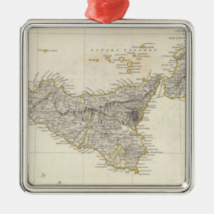 Italië III Metalen Ornament