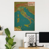 Italië in 1494 poster (Thuiskantoor)