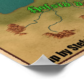 Italië in 1494 poster (Hoek)