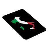 Italië in vlaggekleuren magneet (Rechterzijde)