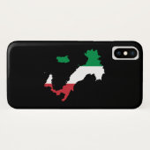 Italië in vlagkleuren Case-Mate iPhone case (Achterkant (horizontaal))