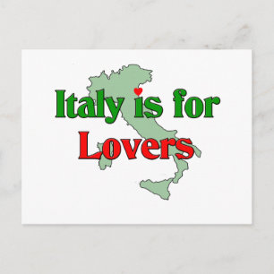 Italië is voor de liefhebbers briefkaart