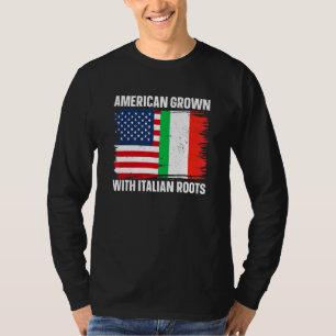 Italië Italia Amerikaans gekweekt met Italiaanse T-shirt