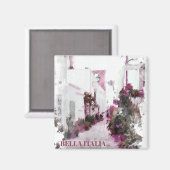 ** Italië Italia Planten Street AP12 Artistic Magn Magneet (Voorkant / Achterkant)