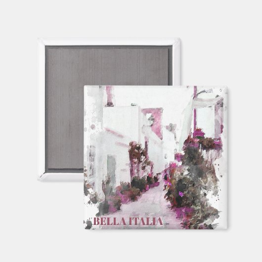 ** Italië Italia Planten Street AP12 Artistic Magn Magneet (Voorkant / Achterkant)