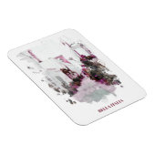 ** Italië Italia Planten Street AP12 Artistieke Fr Magneet (Rechterzijde)