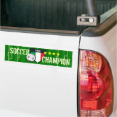 Italië Italia Soccer Champion Bumpersticker (Op Truck)