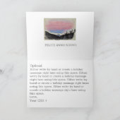 * Italië Italiaans Buon Natale Alpen Kerst Kaart (Binnen)