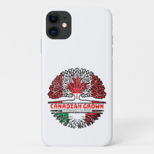 Italië Italiaans Canadees Canada Boomwortels Vlag Case-Mate iPhone Case