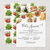 Italië | Italiaans eten | repetitie diner Kaart (Voorkant / Achterkant)