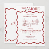 Italië | Italiaans eten | repetitie diner Kaart (Voorkant / Achterkant)