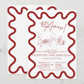 Italië | Italiaans eten | Repetitie diner Kaart (Voorkant / Achterkant)