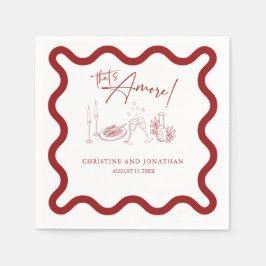 Italië | Italiaans eten | repetitie diner Servet