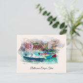 ** Italië Italiaans kunstartikel Cinque Terra AP12 Briefkaart (Staand voorkant)