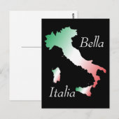 Italië - Italiaans postkaart (Voorkant / Achterkant)