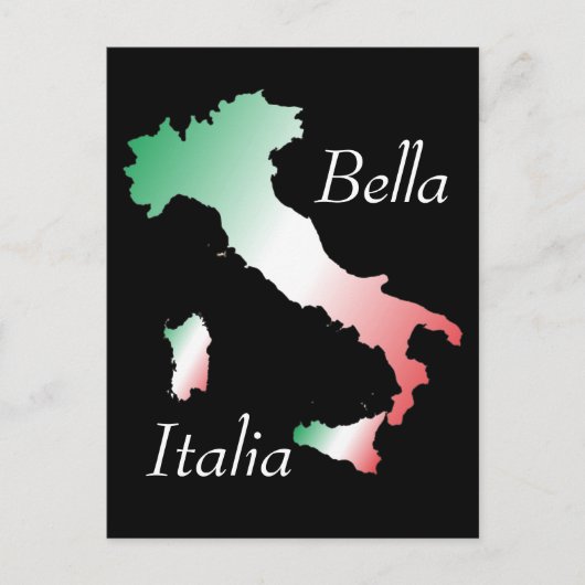 Italië - Italiaans postkaart (Voorkant)