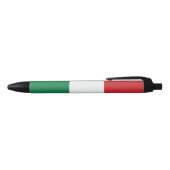 Italië : Italiaans Pride Patriotic Gift Zwarte Inkt Pen (Bovenkant)