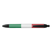 Italië : Italiaans Pride Patriotic Gift Zwarte Inkt Pen (Achterkant)