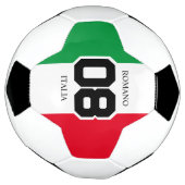 Italië Italiaans vlagteam Nummer achternaam Italië Voetbal (Gedraaid)