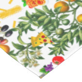 Italië, Italiaans, voedsel, deegwaren, pizza, wijn Tafelkleed (Gekanteld)