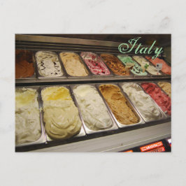 Italië Italiaanse Gelato Briefkaart