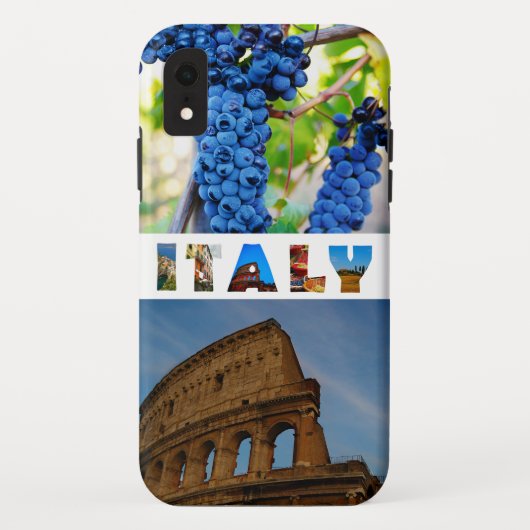 Italië Italiaanse gevaccineerde fotocollage Case-Mate iPhone Case (Achterkant)