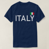 Italië Italiaanse Italiaanse sport T-shirt (Design voorkant)