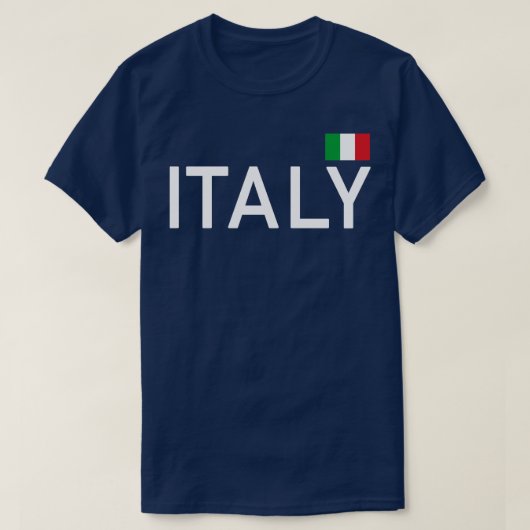 Italië Italiaanse Italiaanse sport T-shirt (Design voorkant)