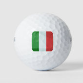 Italië, Italiaanse vlag Golfballen (Voorkant)
