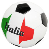 Italië Italiaanse vlag il Tricolore Custom Voetbal (Drie kwart)